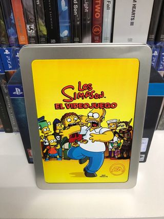 Los Simpson El Videojuego Steelbook PS2