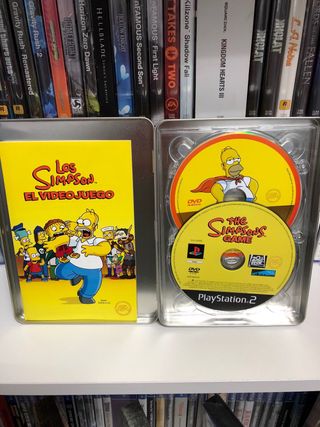Los Simpson El Videojuego Steelbook PS2