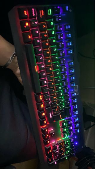 Teclado Mecánico Switches Blue/azul