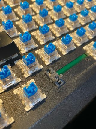 Teclado Mecánico Switches Blue/azul