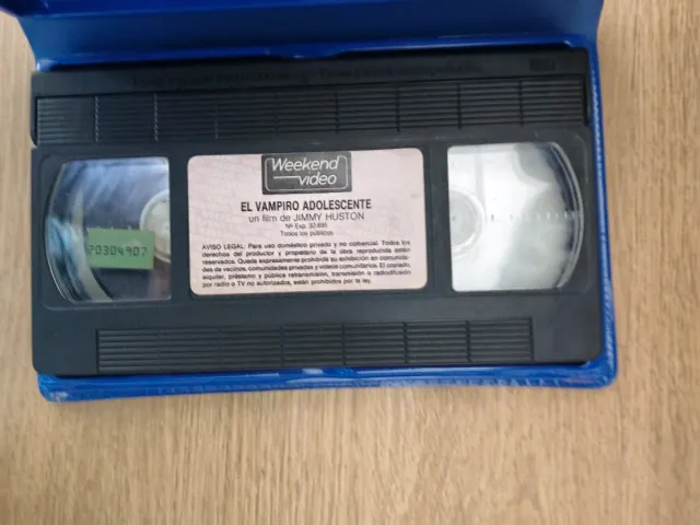 VHS El Vampiro Adolescente (Español)