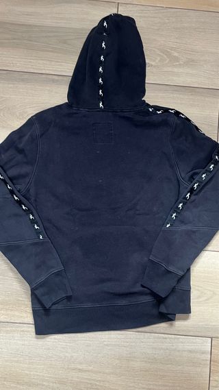 Sudadera Hollister Negra con Logo