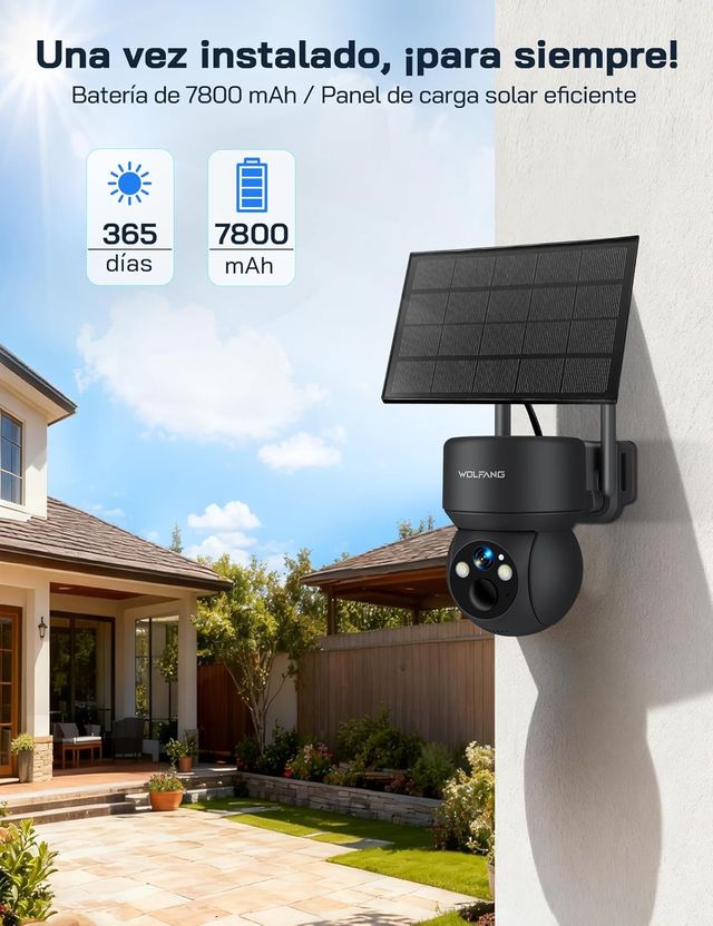 Telecamera solare PTZ 4G 2K IP66 + SD