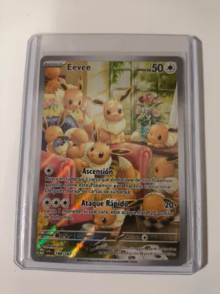 Carta Pokémon Eevee Básico 50 PS