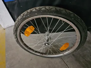 Carro remolque para perros bici