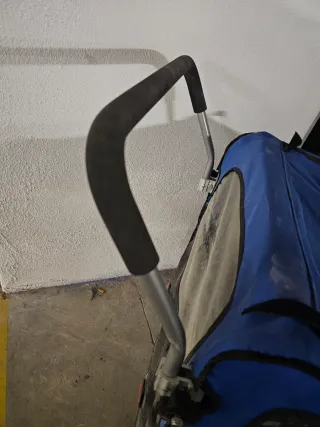 Carro remolque para perros bici