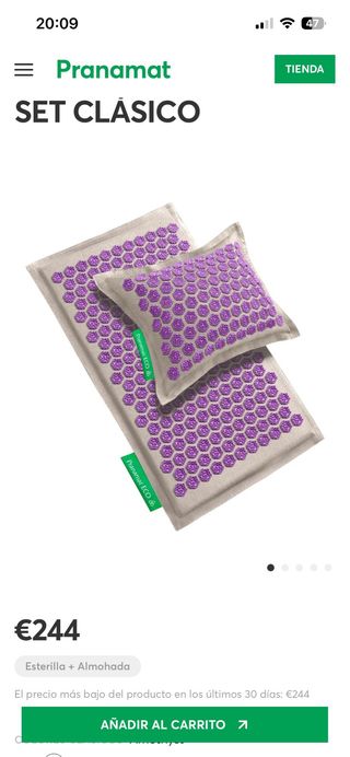 Pranamat Auténtica y Cojín Masajeador