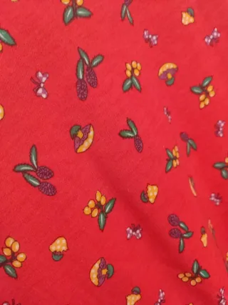 Camisón estampado flores setas