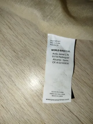 Bolso redondo paja estilo boho