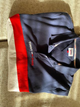 Polo Tommy Hilfiger Manga Larga Talla XL