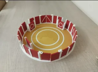 Plaza de toros Playmobil con ruedo 3d