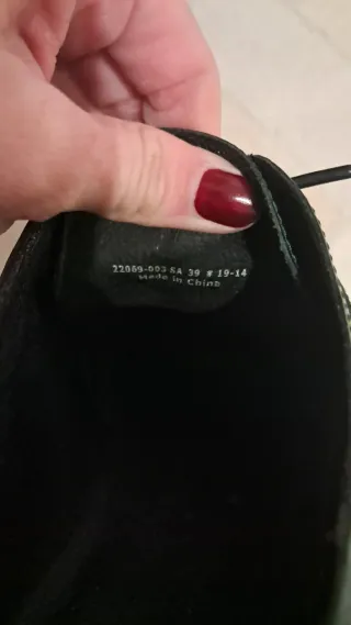 Zapatos Camper Verdes Talla 39 Cordones