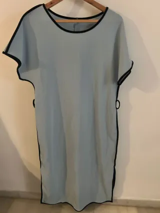 Vestido azul talla L