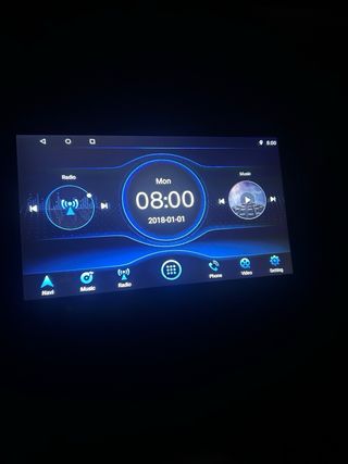 Pantalla Android Coche 9 pulgadas
