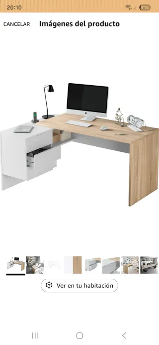 Escritorio oficina con cajones