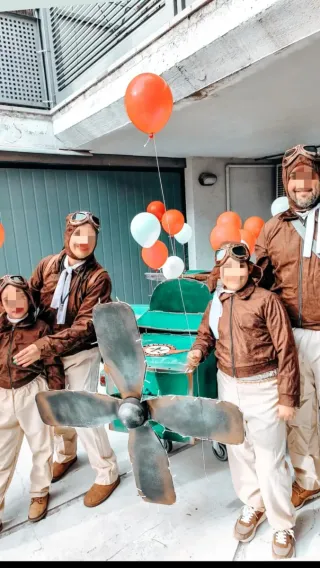 Disfraz Aviador DM DIVER Talla Única