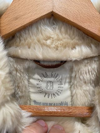 Abrigo Zara Mujer Marrón