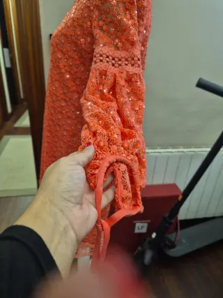 Vestido Highly Preppy Naranja Talla L