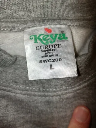 4 Felpe Keya Grigio Taglia L