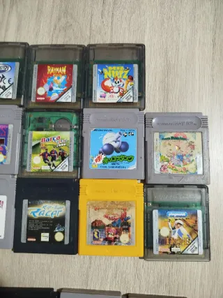 Lote Game Boy: 22 juegos originales + 26 game
