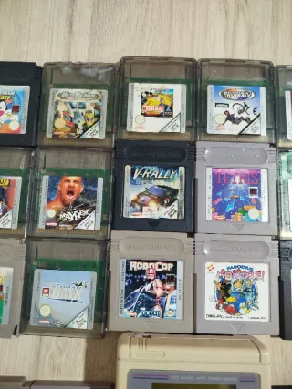 Lote Game Boy: 22 juegos originales + 26 game