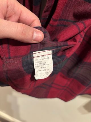 Camisa de cuadros hombre LEVEL ONE