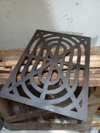 Rejilla antigua de cocina Bilbaina