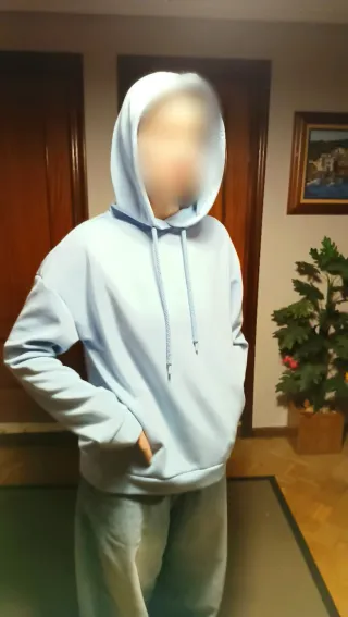 Sudadera azul S  nueva