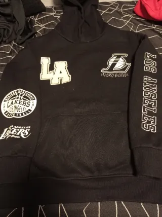 Sudadera Los Angeles Lakers Negra