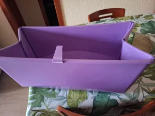 Bañera Plegable Bebé Morada