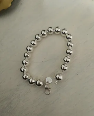 Bracciale Palline Argento modello Tiffany