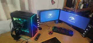 PC Gaming Completo, con tv y accesorios