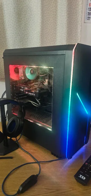 PC Gaming Completo, con tv y accesorios