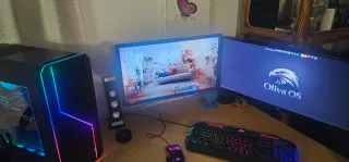 PC Gaming Completo, con tv y accesorios