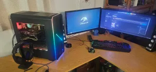 PC Gaming Completo, con tv y accesorios