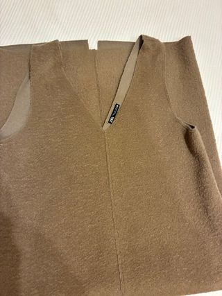 Vestido Pichi Zara Marrón