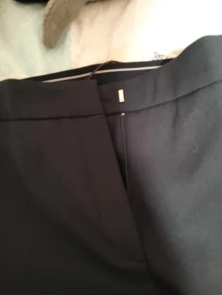 Pantalón Zara Azul Marino