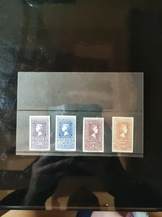 Sellos España 1950 Centenario del sello español