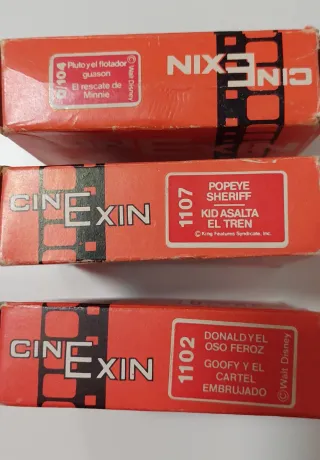 7 Películas Cine Exin Disney y Popeye