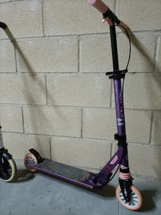 Patinete Oxelo morado