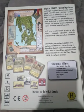 Juego de mesa Filipinas 1896-1898