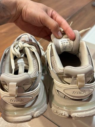 Balenciaga Beige/Gris Talla 37 Originales