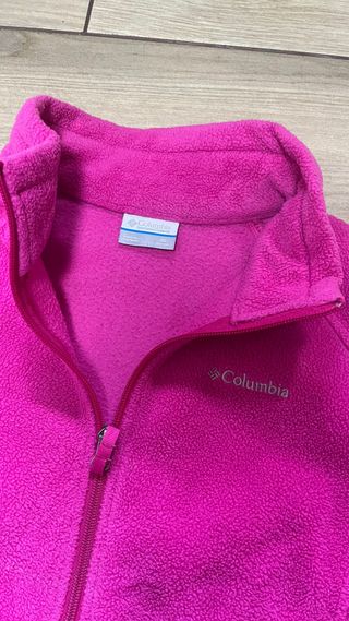 Forro polar Columbia rosa