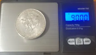 Lote 4 Monedas Plata Mexicanas 25 Pesos
