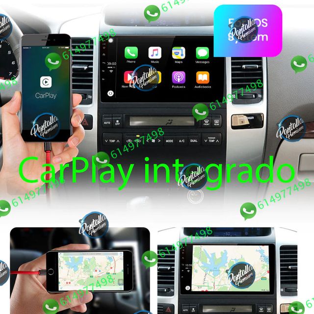 Radio Pantalla CARPLAY Toyota Land Cruiser Prado
