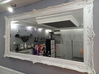 Espejo Clásico Blanco