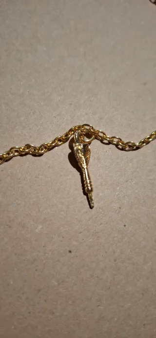 Colgante Dardo Dorado