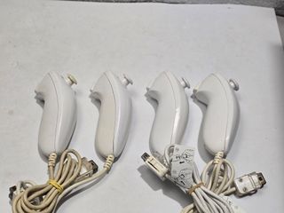 4 Nunchuk bianchi originali Nintendo Wii