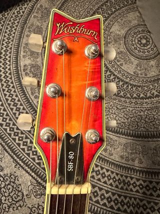 Washburn SBF-80 Guitarra Acústica/Eléctrica
