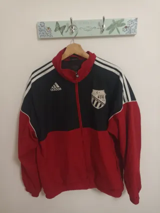 Chaqueta Adidas Retro Negra y Roja